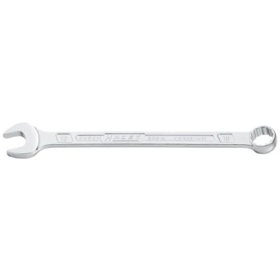 Image of HAZET 600NA 5/8 230 mm 12 Point Profile Combination Wrench Chrome Plated