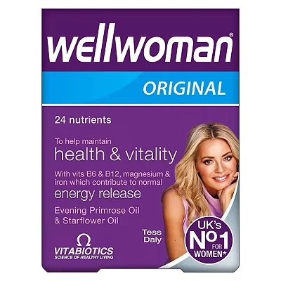Image of Wellwoman Original Formula Multivitamin Beauty Tablets, 30 Day Supply