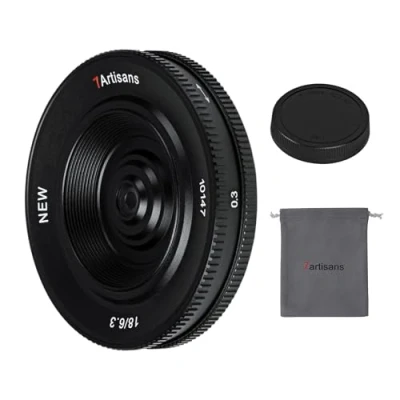 Image of 7artisan 18mm F6.3 Ultra thin APS C Prime Lens Fit For Sony Compact Mirrorless Cameras A7 A7II A7III (A7M3) A7R A7RIII A7S A7SIII A6000 A6300