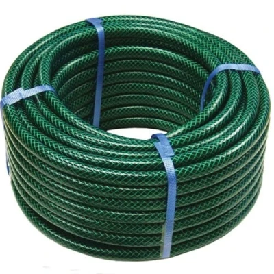 Image of TAHA ® Garden Hose Pipe Reel Reinforced Outdoor HOSEPIPE Green (15m)
