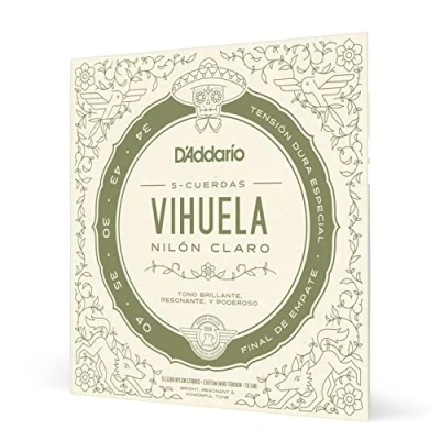Image of D’Addario MV10C Vihuela Custom Hard Tension Strings