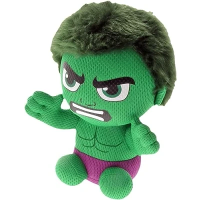 Image of TY Marvel Avengers Hulk Regular, Licensed Squishy Beanie Baby Soft Plush Toys, Collectible Cuddly Stuffed Teddy