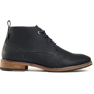Image of V.GAN Mens Vegan Goji 2 Chukka Boots Black 7 UK