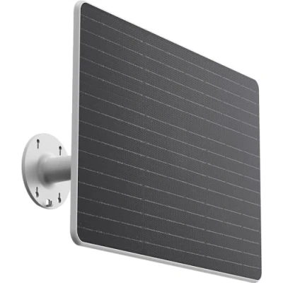 Image of EZVIZ 12W Solar Panel for Battery Camera, Dual USB A Output, Built in 37Wh Rechargeable Battery, IP65, Supports Bluetooth, 3 Meter Cable, High Efficiency, 24/7 Green Energy Protection
