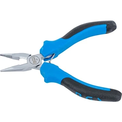 Image of BGS 382 Electronic Long Nose Pliers straight spring loaded 130 mm
