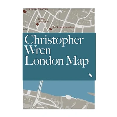 Image of Christopher Wren London Map: Guide to the Architecture of in (Blue Crow Media Maps)