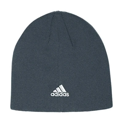 Image of adidas Men&#039;s Cuffless Knit Beanie Hat, Onix, OSFA