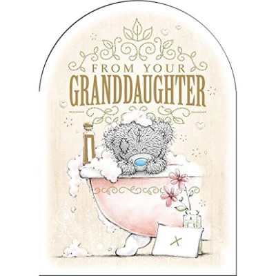 Image of Me To You From Your Granddaughter Bear Mothers Day Card