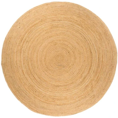 Image of vidaXL Area Rug Braided Jute 180 cm Round