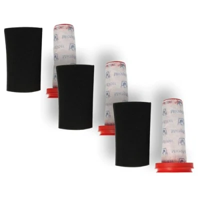 Image of vhbw 3x motor filter Replacement for Bosch/Siemens 12026520 Vacuum Cleaner