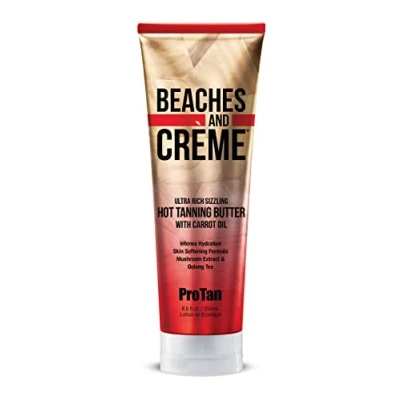 Image of Pro Tan Beaches and Creme Ultra Rich Hot Tanning Butter with Carrot Oil (250ml)