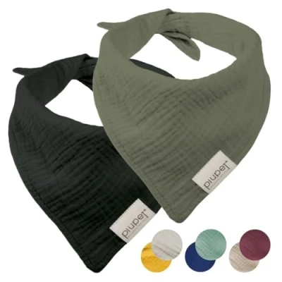 Image of PiuPet® Dog Bandanas (L) 76x53x53cm I Set of 2 for small dogs bandana clothing &amp; accessories