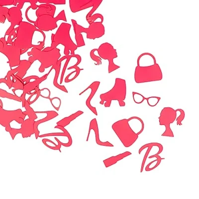 Image of Doll Style Table Scatter Party Confetti 3 Grams