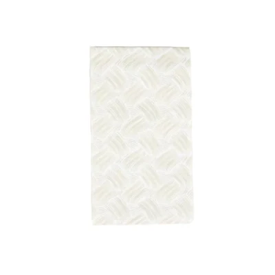Image of Caspari Basketry Flax Paper Linen Guest Towel Napkins 12 Per Package