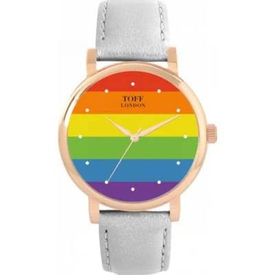 Image of Toff London 38mm Pride Horizon Dots Watch