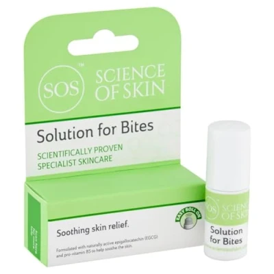 Image of Science of Skin Solution for Bites Roll On After Bite Relief Stings, Bites, Itching Helps to Soothe and Calm Irritated