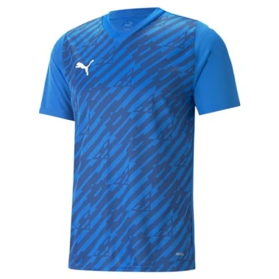 Image of Puma Teamultimate Sports Tshirt, Men&#039;s, Size: XXL, Electric blue lemonade