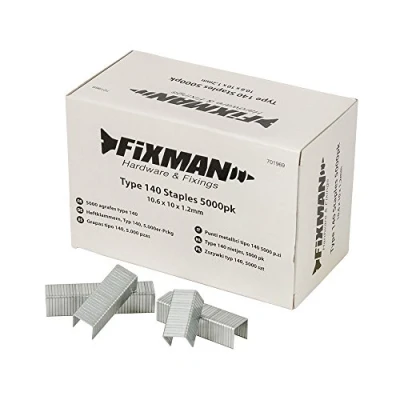 Image of Fixman Type 140 Staples 5000pk 10.55 x 10 1.26mm