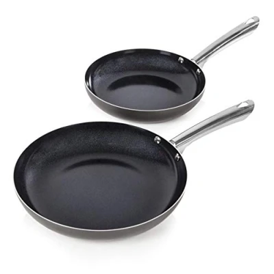Image of Morphy Richards Accents 24/28cm Frying Pans Titanium