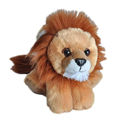 Image of Wild Republic 16237, Lion Hug&#039;ems Soft, Gifts for Kids, Cuddly Toy 18cm