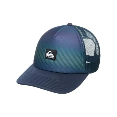 Image of Quiksilver Trucker Cap EMU COOP Men Blue One Size