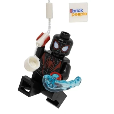 Image of LEGO Superheroes: Miles Morales Minifigure with Web