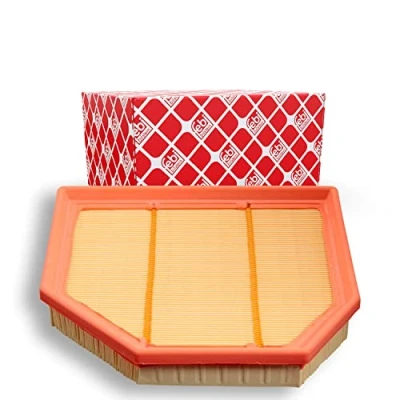 Image of 13727843283 Air Filter FEBI BILSTEIN 48534 38mm 214mm 236mm Insert BMW: 4 Coupe, 5 Saloon, 3 Saloon