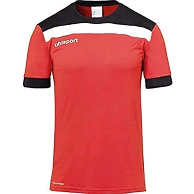 Image of Uhlsport Offense 23 Jersey Men&#039;s Red/Black/White, X Large