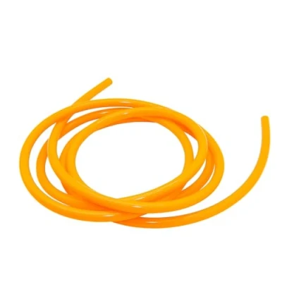 Image of LAVMHAB Silicone Tubing 8mm ID x 12mm OD 3m (9.8FT), Flexible Tube for Water Air Pump (Orange)