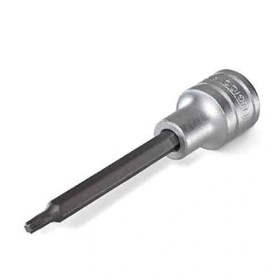 Image of Teng Tools TX50 1/2 Inch Drive Metric Torx TX 3.9 Extra Long Chrome Vanadium Socket Mechanic Tool Hand M122250T C