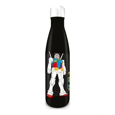 Image of Pyramid International Gundam Water Bottle (About Time Design) 540ml Metal Bottle, Kids Official Merchandise