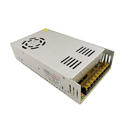 Image of JOYLIT LED Power Supply 12V 30A 360W, 110V/220V AC to DC 12 Volt Universal Regulated Switching Transformer, Low Voltage Driver for Strip Lights, Sign, Audio Radio, Computer Project