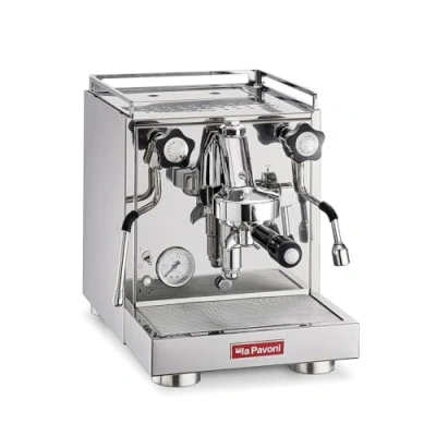 Image of La Pavoni New Cellini Classic LPSCCS01EU Espresso Coffee Machine St. Steel