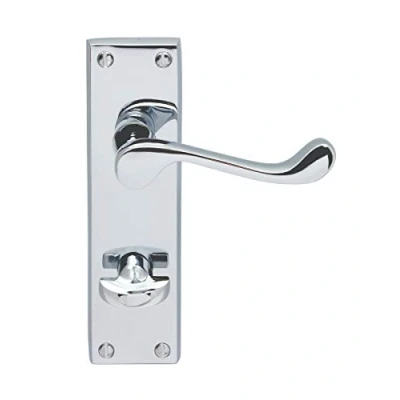 Image of Carlisle Brass CBS54WCCP/BP Door Handle, Polished Chrome