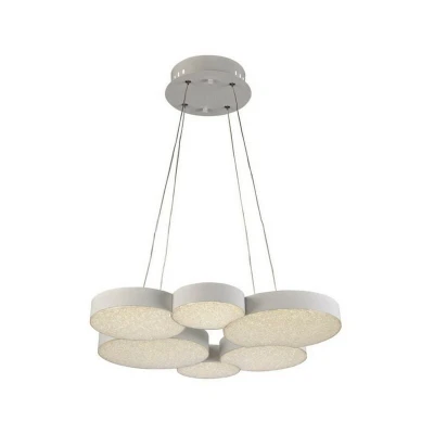 Image of Fusion Ceiling Pendant 61cm Diameter 54W LED 3000K, 2650lm, RF Remote Control White