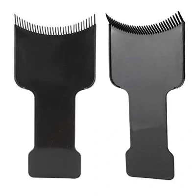 Image of Hair Dyeing Brush,3 Sizes Highlight Board Tint Comb Plate,Salon Hairdressing Styling Tool, Professional Salon Coloring Highlights Tool for (3#)