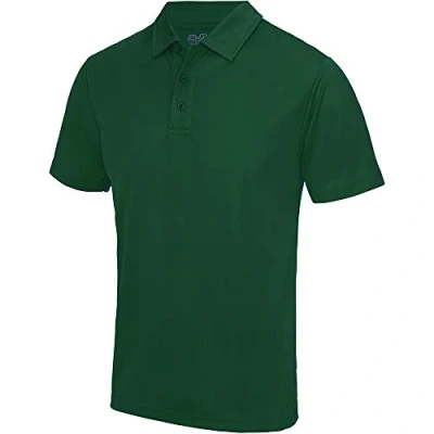 Image of AWDis Just Cool Polo Male Bottle Green S