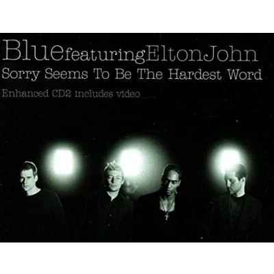 Image of Elton John Sorry Seems To Be The Hardest Word 2002 UK CD single SINCD43