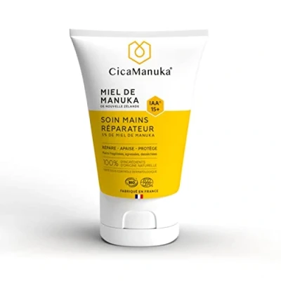 Image of CicaManuka Repairing Hand Care 5% of Manuka Honey IAA 15+ Organic 50ml
