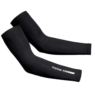 Image of GripGrab UPF 50+ UV Protection Summer Cycling Arm Sleeves Anti Slip Thin Breathable Warmers for Biking Hiking Running