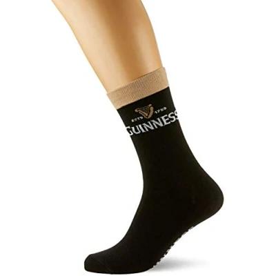 Image of Guinness Official Merchandise Signature Pint Men&#039;s Socks Black One Size, 6