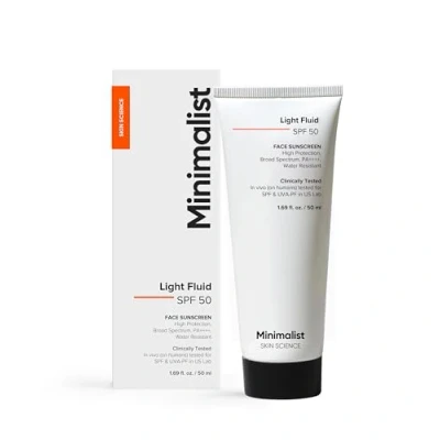 Image of Minimalist SPF 50 Light Fluid Sunscreen