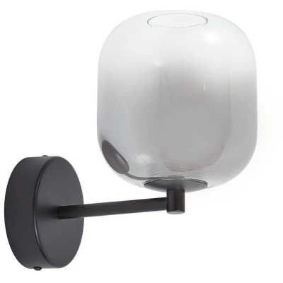 Image of Lucande LED wall light Avelina, smoke grey
