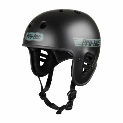Image of Pro Tec Unisex&#039;s Helmet Full Cut Cert, Black, M (200002504)