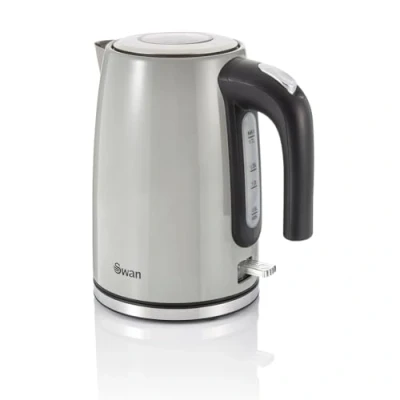 Image of Swan Townhouse 1.7L 2200W Quick Boil Elegant Kettle SK14015 (Grey)