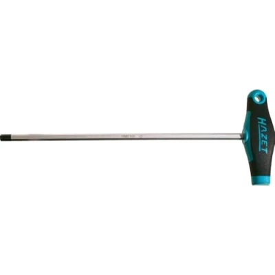 Image of HAZET 828 4 Hexagon Profile Screwdriver with Burnished Tips Chrome Plated