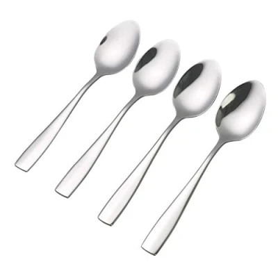 Image of Asking 12 Piece Dinner Spoon, Stainless Steel Table Spoons, F