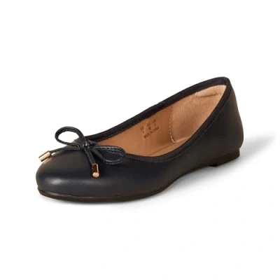 Image of Amazon Essentials Women&#039;s Billie Ballet Flats, Navy, 8 UK