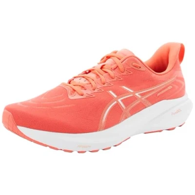 Image of Asics GT2000 13 Road running shoes, Men&#039;s, Size: 6.5, Coral reef/mojave Textile/synthetics