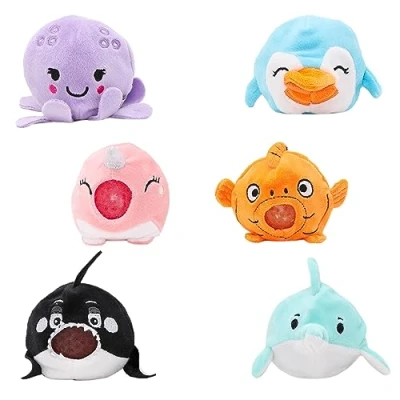Image of Toyland® 8cm Sea Life Animal Jelly Squeezers Children&#039;s Novelty Squeeze Toys 1 Piece Chosen At Random